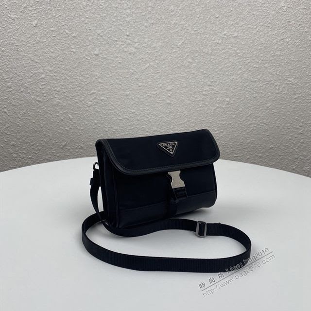 prada男包 普拉達新款迷你造型手機包 2ZH108 Prada情侶款單肩斜挎小包 prada手機包  pyd2378